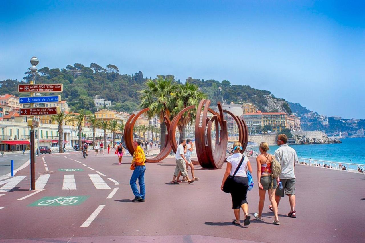 Beach - Kitchen - Wifi - Air Conditioning - Center - Tram Nice Eksteriør bilde
