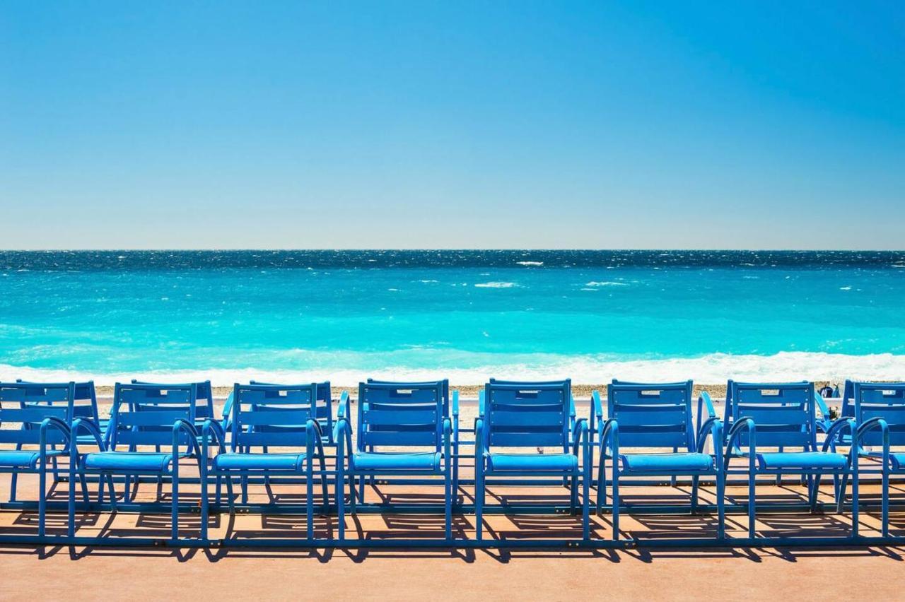 Beach - Kitchen - Wifi - Air Conditioning - Center - Tram Nice Eksteriør bilde
